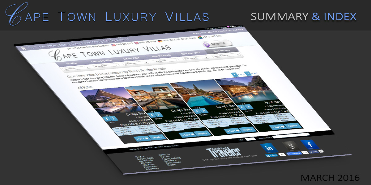 Cape-Town-Luxury-Villas---Summary-&-Index