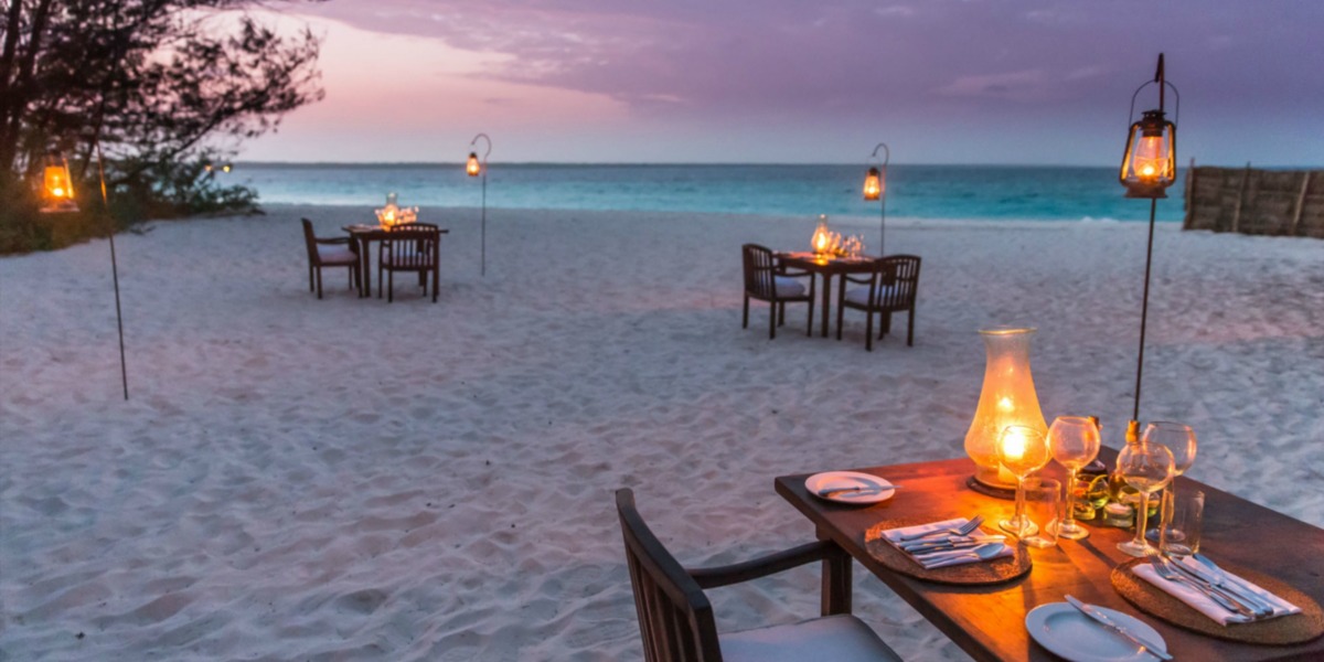 Romantic Dinners with a Spectacular Ocean View