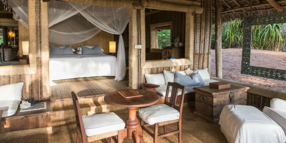 Rustic Luxury Villas at Mnemba Island