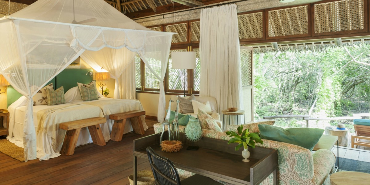 Luxurious Bedroom at Vamizi Island