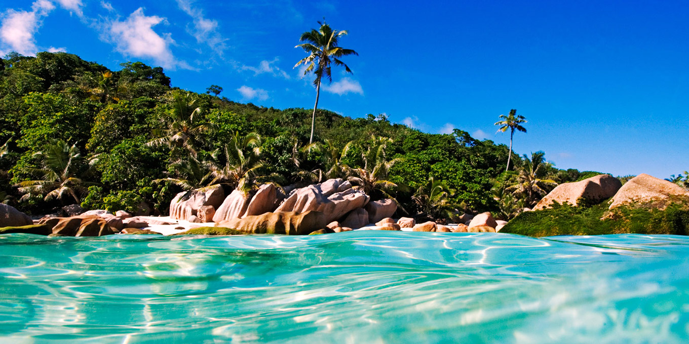 Island Nature Reserve in Seychelles