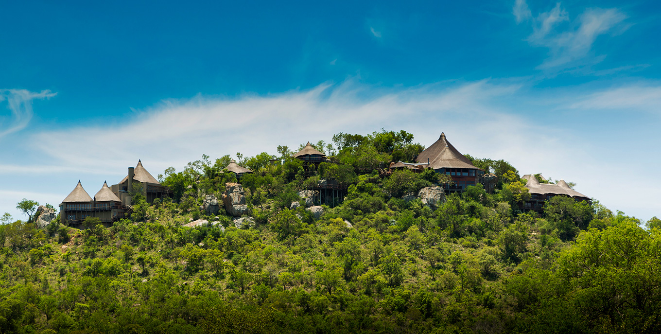 Ulusaba Rock Lodge on a Cliff